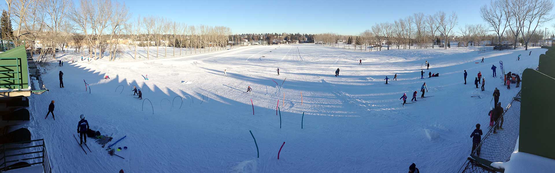 Ski Trails at Confederation Park Golf Course